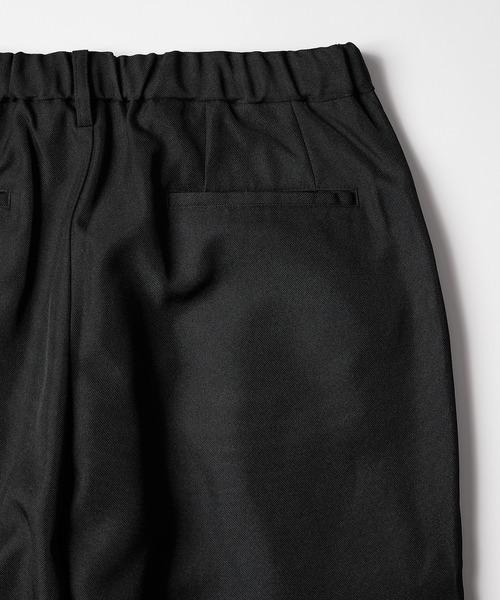 meltum(メルタム)の「3TUCK EASY TROUSERS(スラックス・メンズ・ブラック・MEDIUM/SMALL/LARGE)」の19枚目の写真