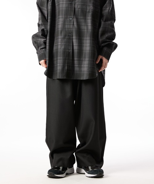 meltum(メルタム)の「3TUCK EASY TROUSERS(スラックス・メンズ・ブラック・MEDIUM/SMALL/LARGE)」の11枚目の写真