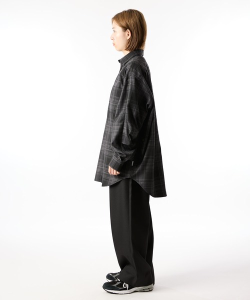 meltum(メルタム)の「3TUCK EASY TROUSERS(スラックス・メンズ・ブラック・MEDIUM/SMALL/LARGE)」の9枚目の写真
