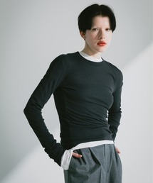 CINOH（チノ）の「LONG SLEEVE T-SHIRT（Tシャツ/カットソー）」