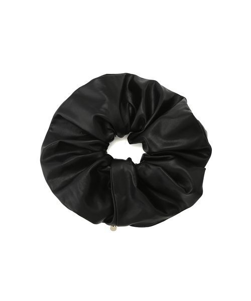 FRAY I.D（フレイアイディー）の「バリエーションビッグシュシュ（シュシュ・レディース・ブラウン/ブラック/グレー・F）」の2枚目の写真