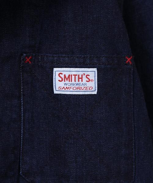 coen(コーエン)の「SMITH別注デニムショップコート(その他アウター・メンズ・インディゴブルー・LARGE/MEDIUM/X-LARGE/SMALL)」の10枚目の写真