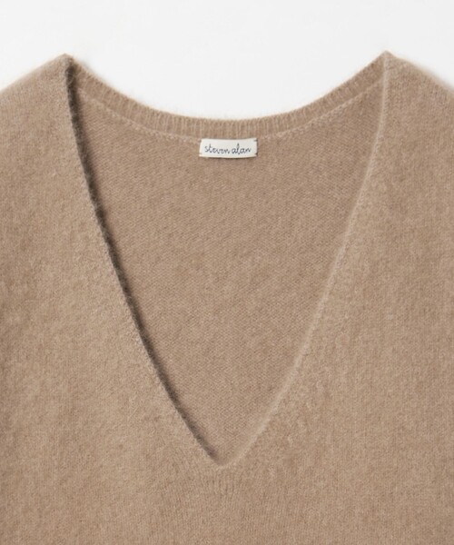 Steven Alan＞オーストラリアンウール ミックス ニットベスト（ベスト