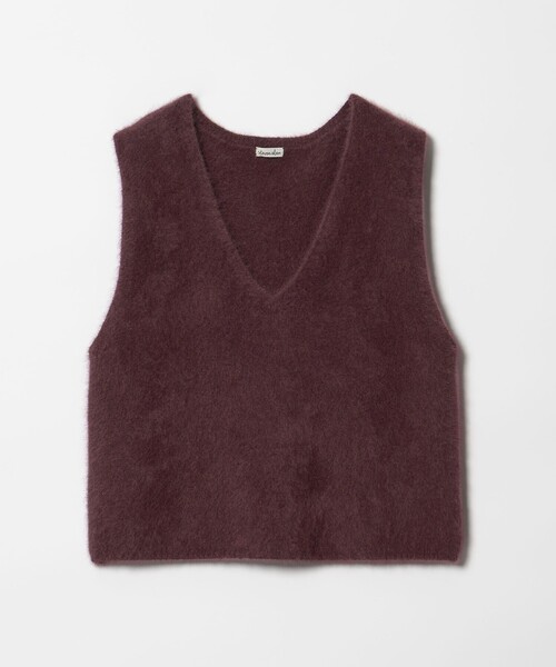 ADORE◡̈アドーアタグ付き未使用ループヘリンボーンウールベスト 在庫限り】【ヘリンボーン・ニット】レディスベスト | ユニフォーム