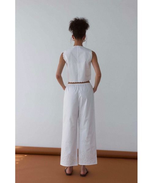 アリシアスタン Cozy Pants セール】Embroidery Cozy Pants /刺繍リラックスパンツ（その他