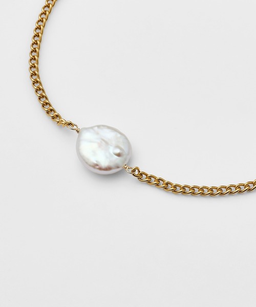 agete（アガット）の「ゴールド淡水パールブレスレット（ブレスレット・レディース・ホワイト系その他・フリー）」の3枚目の写真