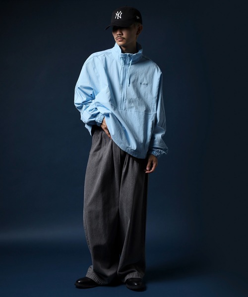 セール】シアサッカーアノラック（ナイロンジャケット）｜NERDY