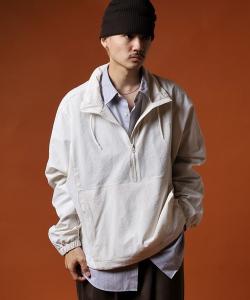 セール】シアサッカーアノラック（ナイロンジャケット）｜NERDY