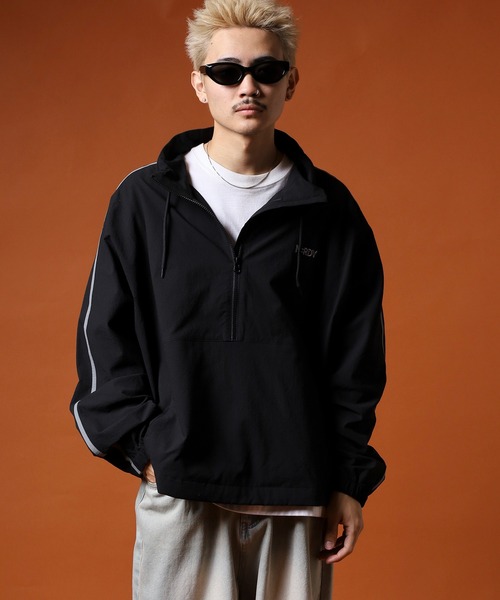 セール】シアサッカーアノラック（ナイロンジャケット）｜NERDY