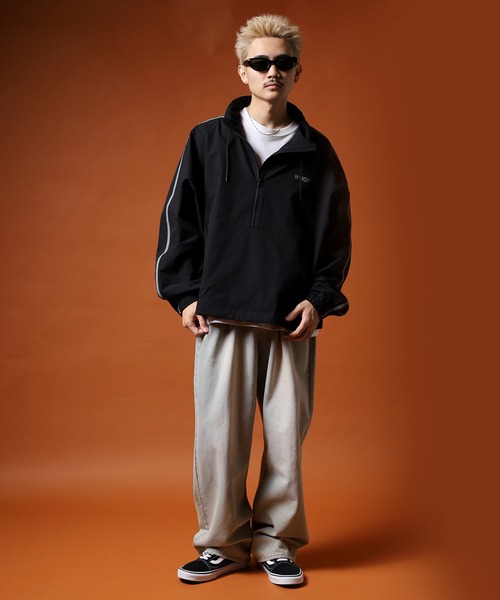 セール】シアサッカーアノラック（ナイロンジャケット）｜NERDY