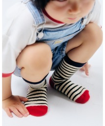 I HATE MONDAY（アイヘイトマンデー）の「「I HATE MONDAY / アイヘイトマンデー」キッズ　カラーニットソックス（ソックス/靴下）」