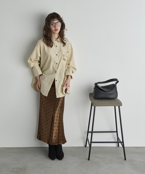 セール】ビッグボウタイシャツ（シャツ/ブラウス）｜THE YOn（ザヨン