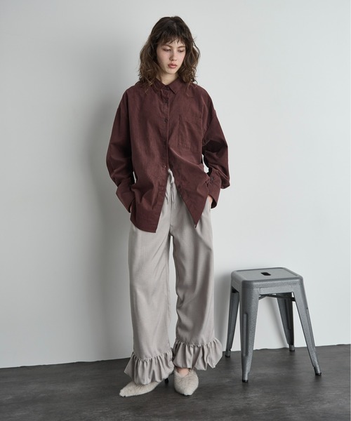 ビッグボウタイシャツ（シャツ/ブラウス）｜THE YOn（ザヨン）の