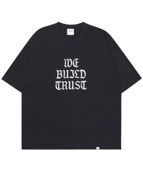 NOMANUAL（NOMANUAL）の「「NOMANUAL /ノーマニュアル」TRUST T-SHIRT（Tシャツ/カットソー・メンズ・ホワイト/ブラック・LARGE/X-LARGE）」の2枚目の写真