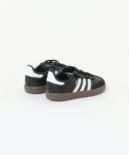 【美品】15㎝　samba スニーカー black キッズ セール】12-16 SAMBA OG CF EL I JQ3192（スニーカー）｜adidas