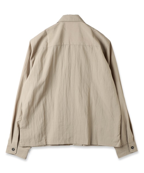 JIEDA(ジエダ)の「ZIP SHIRT(シャツ/ブラウス・メンズ・ダークグレー/オリーブ系・1/2)」の12枚目の写真
