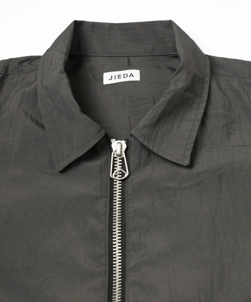 JIEDA(ジエダ)の「ZIP SHIRT(シャツ/ブラウス・メンズ・ダークグレー/オリーブ系・1/2)」の15枚目の写真