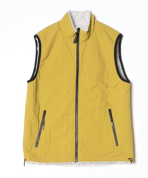 Gramicci(グラミチ)の「REVERSIBLE SHERPA VEST|リバーシブルシェルパベスト(ベスト・メンズ・ナチュラル/ネイビー/オリーブ/チャコール・XXL/S/M/L/XL/XS)」の21枚目の写真