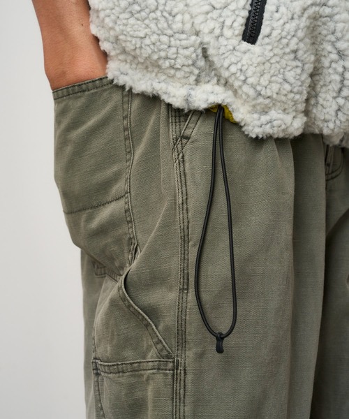 Gramicci(グラミチ)の「REVERSIBLE SHERPA VEST|リバーシブルシェルパベスト(ベスト・メンズ・ナチュラル/ネイビー/オリーブ/チャコール・XXL/S/M/L/XL/XS)」の10枚目の写真