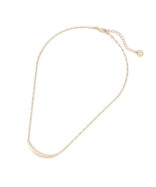 VIS（ビス）の「Uメタルラインネックレス（ネックレス・レディース・ゴールド/シルバー・FREE）」の7枚目の写真