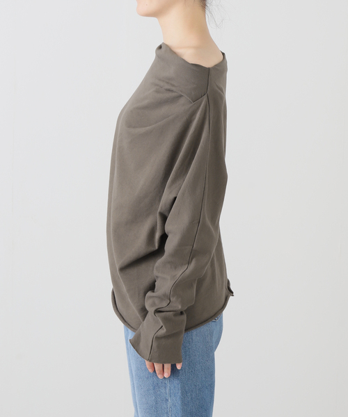tシャツ 「洗える」GREYCHORD/グレーコード ミニウラケオフショルトップス レディース 洗える】GREYCHORD/グレーコード ミニウラケオフショルトップス