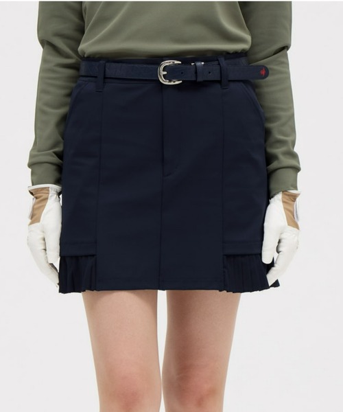 le coq sportif GOLF(ルコックスポルティフゴルフ)の「【le coq sportif GOLF】 裾プリーツスカート ゴルフウェア(スカート・レディース・グリーン/カーキ/ネイビー/ベージュ・S/M/L/XL)」の11枚目の写真