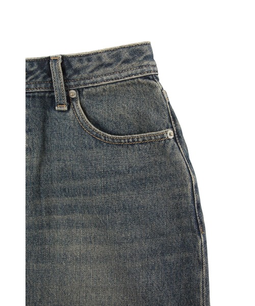アリシアスタン　デニムロングスカート ALEXIA STAM スカート Denim Long Skirt/デニムロングスカート