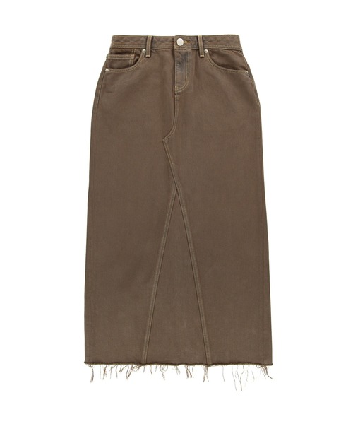 ALEXIA STAM(アリシアスタン)の「Low Rise Denim Long Skirt/ロングデニムスカート(デニムスカート・レディース・ブルー/ブラウン・M/S)」の20枚目の写真