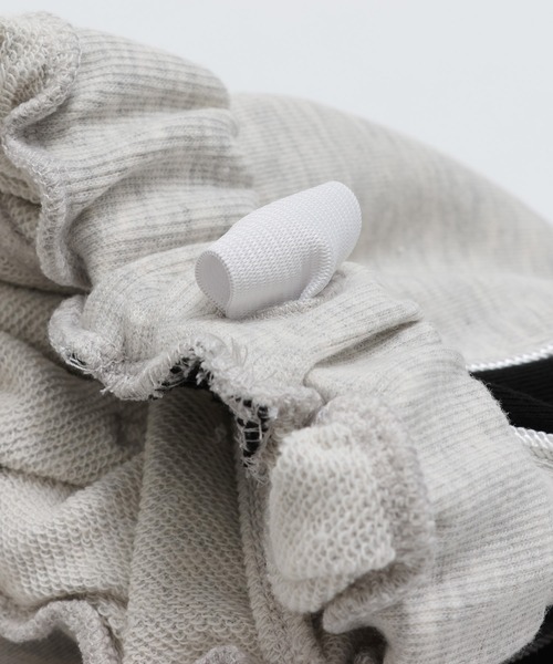 JAM & LINK（ジャムアンドリンク）の「サイド切り替え 裏毛ラインパンツ（スウェットパンツ・キッズ・ブラック/ネイビー/オートミール/サックスブルー・160/150/140/130/120/110/100）」の7枚目の写真