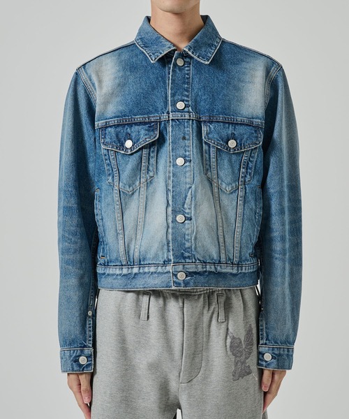 MASU（エムエーエスユー）の「【MASU】MB DENIM JACKET USED（デニムジャケット・メンズ・インディゴブルー/ブラック・44/46）」の17枚目の写真