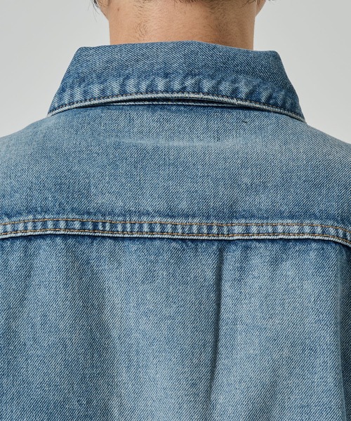 MASU（エムエーエスユー）の「【MASU】MB DENIM JACKET USED（デニムジャケット・メンズ・インディゴブルー/ブラック・44/46）」の21枚目の写真