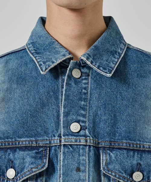 MASU / MB DENIM JACKET USED/Gジャン/44/デニム/BLU/B25F9BL002 MASU】MB DENIM JACKET USED（デニムジャケット）｜MASU（エムエーエス