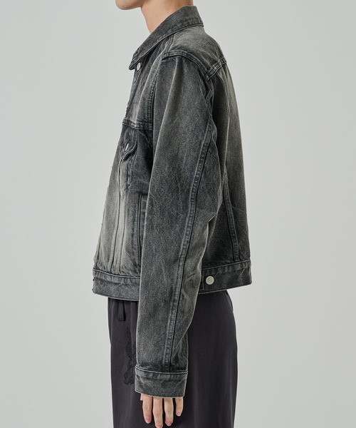 MASU（エムエーエスユー）の「【MASU】MB DENIM JACKET USED（デニムジャケット・メンズ・インディゴブルー/ブラック・44/46）」の6枚目の写真