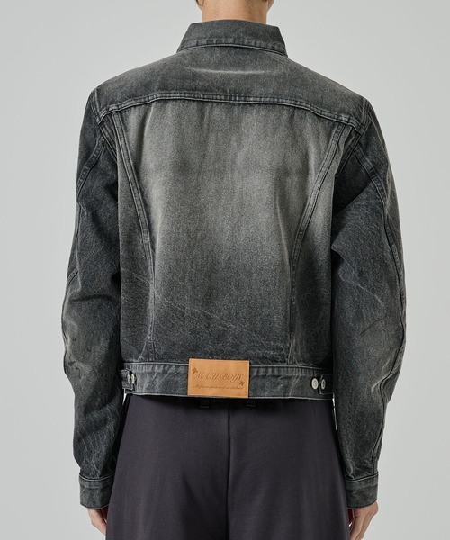 MASU（エムエーエスユー）の「【MASU】MB DENIM JACKET USED（デニムジャケット・メンズ・インディゴブルー/ブラック・44/46）」の7枚目の写真