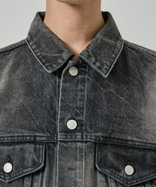 MASU（エムエーエスユー）の「【MASU】MB DENIM JACKET USED（デニムジャケット・メンズ・インディゴブルー/ブラック・44/46）」の8枚目の写真