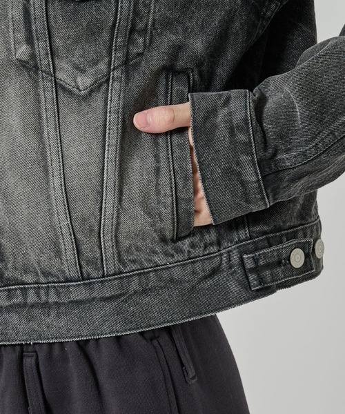 MASU（エムエーエスユー）の「【MASU】MB DENIM JACKET USED（デニムジャケット・メンズ・インディゴブルー/ブラック・44/46）」の16枚目の写真