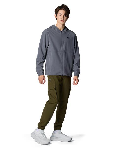 UNDER ARMOUR(アンダーアーマー)の「UAバイブウーブン カーゴパンツ(ライフスタイル/メンズ)(その他パンツ・メンズ・グリーン系・XL/M/L/3XL/2XL/S)」の3枚目の写真