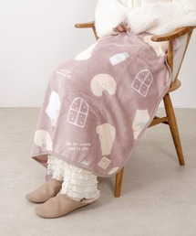 Monocoro toppi（モノコロトッピ）の「よふかしbearマイクロブランケット 70cm×100cm（ブランケット）」