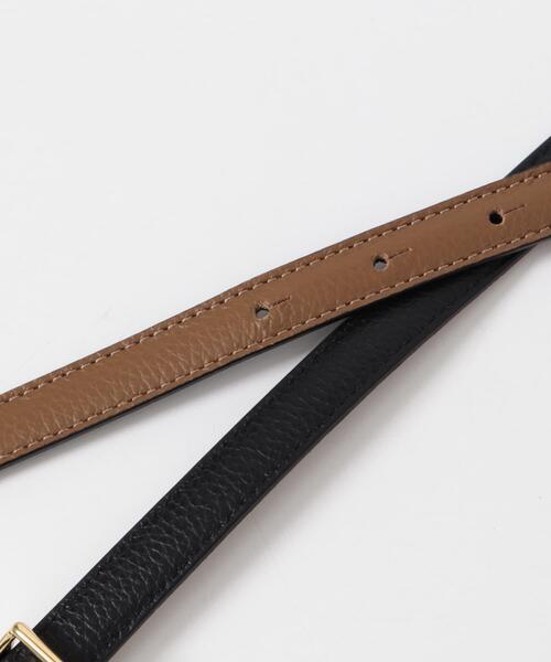 URBAN RESEARCH ROSSO WOMEN（アーバンリサーチ　ロッソ）の「ATELIER AMBOISE　リバーシブルBELT（ベルト・レディース・カーキ/ブラウン系その他・75）」の4枚目の写真