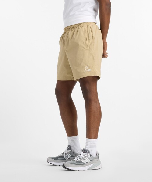NEW BALANCE(ニューバランス)の「New Balance/ニューバランス S.O ウーブンナイロン ショーツ/MS51742(その他パンツ・メンズ・ブラック・MEDIUM/SMALL/X-LARGE/LARGE)」の5枚目の写真