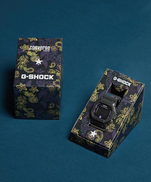 コンバース/コラボ/G-SHOCK/DW-5600/限定/スピード/時計/別注 唯一無二のデザイン！“コンバース トウキョウ10周年”G-SHOCK DW