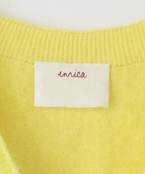 FRAMeWORK（フレームワーク）の「enrica/エンリカ カシミヤシャギーベスト（ベスト・レディース・イエロー/ライトグレー・FREE）」の20枚目の写真