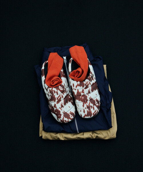 SUBU（スブ）の「SUBU/スブ SUBU Permanent Collection 2025 ORIGINALS F-LINE パーマネント ウィンター サンダル モックシューズ（サンダル・メンズ・ブラウン/ブラック/ブルーグリーン/アニマル/カーキ/チェック/ベージュ/シルバー/グレー・3/2/1/0）」の10枚目の写真