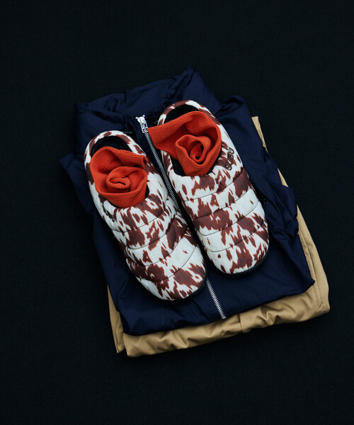 SUBU（スブ）の「SUBU/スブ SUBU Permanent Collection 2025 ORIGINALS F-LINE パーマネント ウィンター サンダル モックシューズ（サンダル・メンズ・ブラウン/ブラック/ブルーグリーン/アニマル/カーキ/チェック/ベージュ/シルバー/グレー・3/2/1/0）」の11枚目の写真