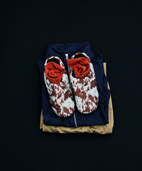 SUBU（スブ）の「SUBU/スブ SUBU Permanent Collection 2025 ORIGINALS F-LINE パーマネント ウィンター サンダル モックシューズ（サンダル・メンズ・ブラウン/ブラック/ブルーグリーン/アニマル/カーキ/チェック/ベージュ/シルバー/グレー・3/2/1/0）」の12枚目の写真