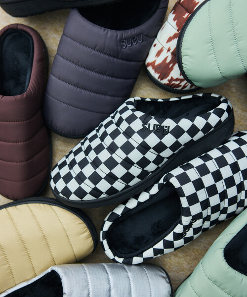 SUBU（スブ）の「SUBU/スブ SUBU Permanent Collection 2025 ORIGINALS F-LINE パーマネント ウィンター サンダル モックシューズ（サンダル・メンズ・ブラウン/ブラック/ブルーグリーン/アニマル/カーキ/チェック/ベージュ/シルバー/グレー・3/2/1/0）」の18枚目の写真