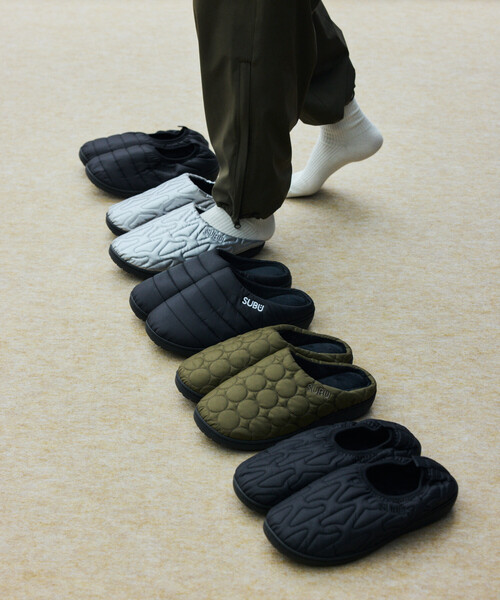 SUBU（スブ）の「SUBU/スブ SUBU Permanent Collection 2025 ORIGINALS F-LINE パーマネント ウィンター サンダル モックシューズ（サンダル・メンズ・ブラウン/ブラック/ブルーグリーン/アニマル/カーキ/チェック/ベージュ/シルバー/グレー・3/2/1/0）」の21枚目の写真
