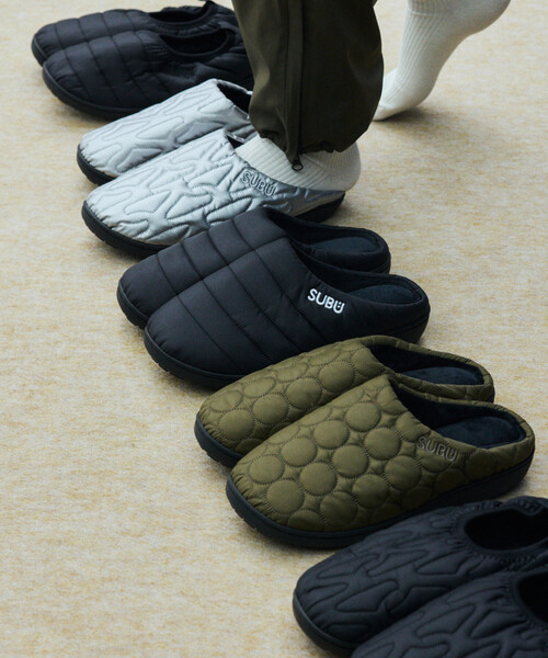 SUBU（スブ）の「SUBU/スブ SUBU Permanent Collection 2025 ORIGINALS F-LINE パーマネント ウィンター サンダル モックシューズ（サンダル・メンズ・ブラウン/ブラック/ブルーグリーン/アニマル/カーキ/チェック/ベージュ/シルバー/グレー・3/2/1/0）」の22枚目の写真