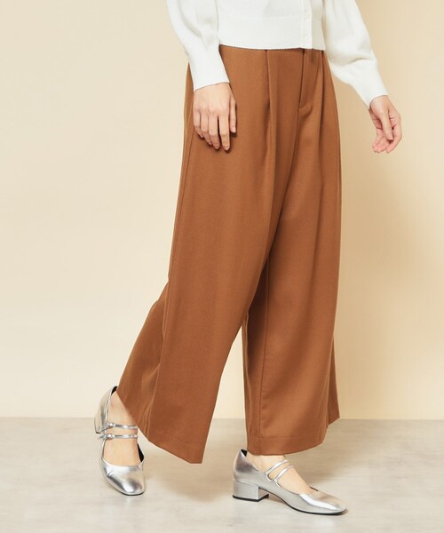 セール】【COLLECTION LINE】ベルト付ガウチョパンツ（その他パンツ