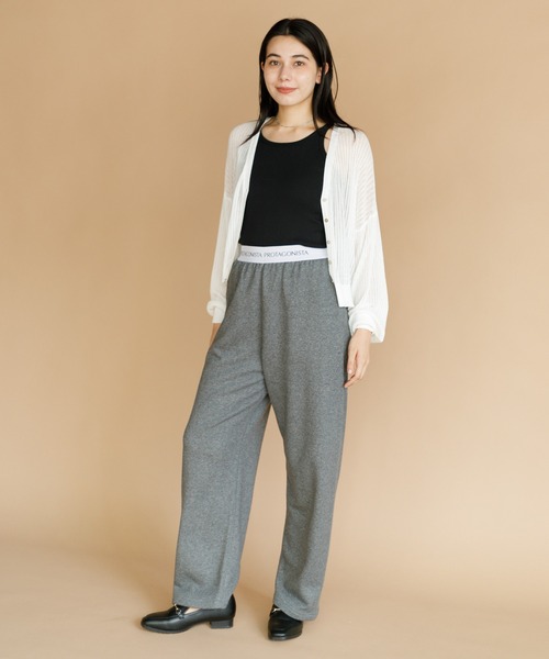 プロタゴニスタ スウェットパンツ PROTAGONISTA（プロタゴニスタ）の「PROTAGONISTA Waist Logo Sweat
